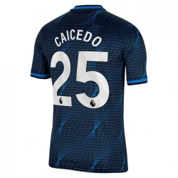 Chelsea FC Fußballtrikots 2023-24 Moisés Caicedo #25 Auswärtstrikot Herren