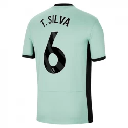 Chelsea FC Fußballtrikots Thiago Silva #6 2023-24 Ausweichtrikot Herren