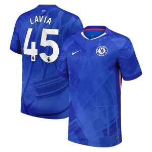 Chelsea FC Lavia #45 Fußballtrikot 2025-26 Heimtrikot Herren