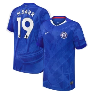 Chelsea FC M. Sarr #19 Fußballtrikot 2025-26 Heimtrikot Herren