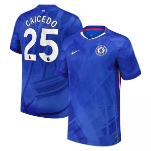 Chelsea FC Moisés Caicedo #25 Fußballtrikot 2025-26 Heimtrikot Herren