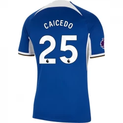 Chelsea FC Moisés Caicedo #25 Fußballtrikots 2023-24 Heimtrikot Herren