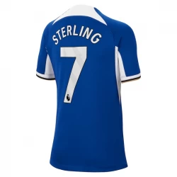 Chelsea FC Raheem Sterling #7 Fußballtrikots 2023-24 Heimtrikot Herren