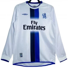 Chelsea FC Retro Trikot 2003-04 Auswärts Herren Langarm