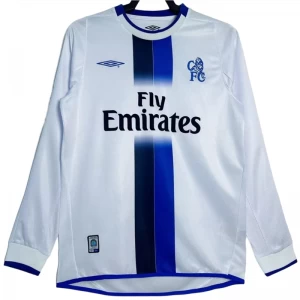 Chelsea FC Retro Trikot 2003-04 Auswärts Herren Langarm
