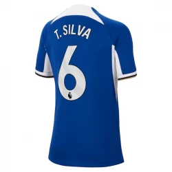 Chelsea FC Thiago Silva #6 Fußballtrikots 2023-24 Heimtrikot Herren
