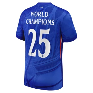 Chelsea FC World Champions #25 Fußballtrikot 2025-26 Heimtrikot Herren