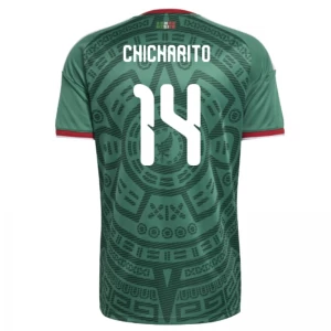 Chicharito #14 Mexiko Fußballtrikot WM 2026 Heimtrikot Herren