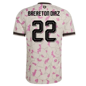 Chile Fußballtrikot 2026 Brereton Diaz #22 Auswärtstrikot Herren