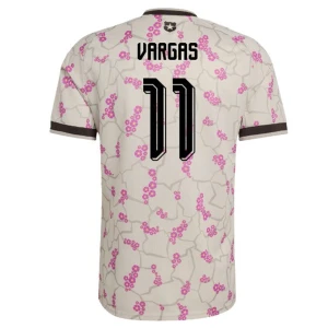 Chile Fußballtrikot 2026 Vargas #11 Auswärtstrikot Herren