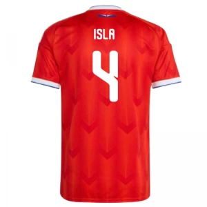 Chile Isla #4 Fußballtrikot 2026 Heimtrikot Herren