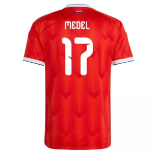 Chile Medel #17 Fußballtrikot 2026 Heimtrikot Herren