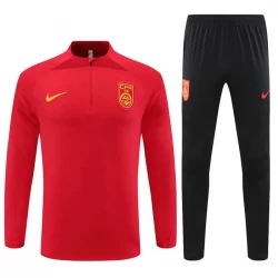 China Trainingsanzüge Sweatshirt 2023-24 Rot