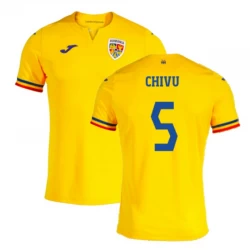 Chivu #5 Rumänien Fußballtrikot EM 2024 Heimtrikot Herren