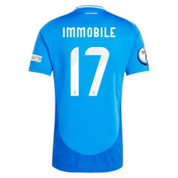 Ciro Immobile #17 Italien Fußballtrikots EM 2024 Heimtrikot Herren