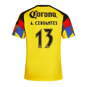 Club América A. CERVANTES #13 Fußballtrikot 2025-26 Heimtrikot Herren