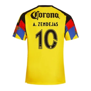 Club América A. ZENDEJAS #10 Fußballtrikot 2025-26 Heimtrikot Herren