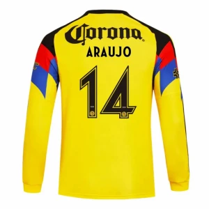 Club América ARAUJO #14 Fußballtrikot 2025-26 Heimtrikot Herren Langarm