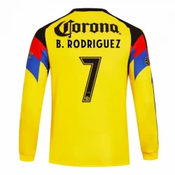 Club América B. RODRIGUEZ #7 Fußballtrikot 2025-26 Heimtrikot Herren Langarm