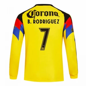 Club América B. RODRIGUEZ #7 Fußballtrikot 2025-26 Heimtrikot Herren Langarm