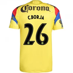 Club América C. Borja #26 Fußballtrikot 2025-26 Heimtrikot Herren