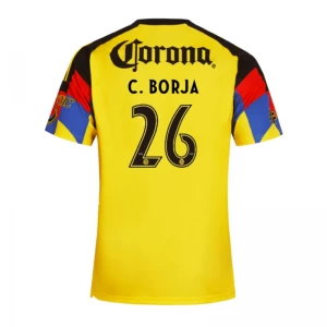 Club América C.BORJA #26 Fußballtrikot 2025-26 Heimtrikot Herren