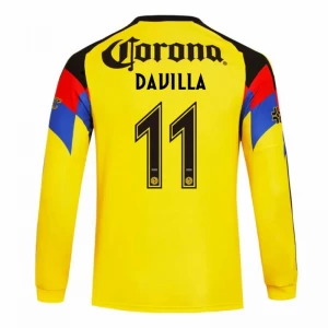 Club América DAVILA #11 Fußballtrikot 2025-26 Heimtrikot Herren Langarm