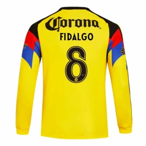 Club América FIDALGO #8 Fußballtrikot 2025-26 Heimtrikot Herren Langarm