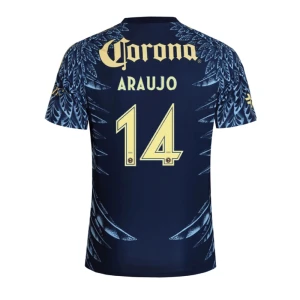 Club América Fußballtrikot 2025-26 ARAUJO #14 Auswärtstrikot Herren