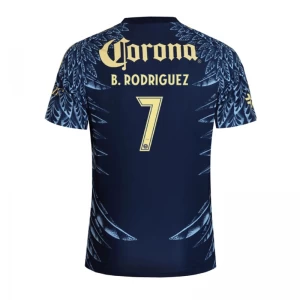 Club América Fußballtrikot 2025-26 B. RODRIGUEZ #7 Auswärtstrikot Herren