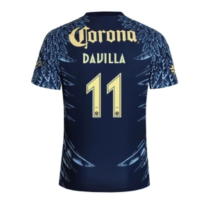 Club América Fußballtrikot 2025-26 DAVILA #11 Auswärtstrikot Herren