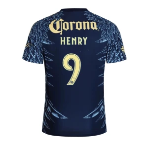 Club América Fußballtrikot 2025-26 HENRY #9 Auswärtstrikot Herren