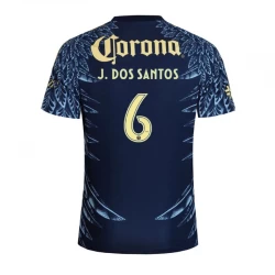 Club América Fußballtrikot 2025-26 J. DOS SANTOS #6 Auswärtstrikot Herren
