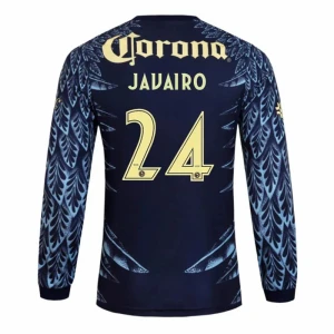 Club América Fußballtrikot 2025-26 JAVAIRO #24 Auswärtstrikot Herren Langarm