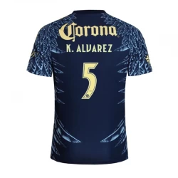 Club América Fußballtrikot 2025-26 K. ALVAREZ #5 Auswärtstrikot Herren