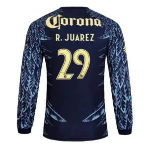Club América Fußballtrikot 2025-26 R. JUAREZ #29 Auswärtstrikot Herren Langarm
