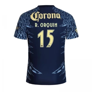 Club América Fußballtrikot 2025-26 R. ORQUIN #15 Auswärtstrikot Herren