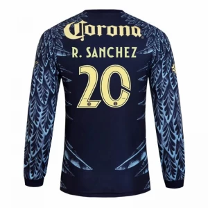 Club América Fußballtrikot 2025-26 R. SANCHEZ #20 Auswärtstrikot Herren Langarm