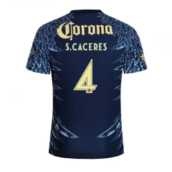Club América Fußballtrikot 2025-26 S. CACERES #4 Auswärtstrikot Herren