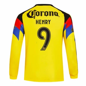 Club América HENRY #9 Fußballtrikot 2025-26 Heimtrikot Herren Langarm