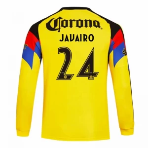 Club América JAVAIRO #24 Fußballtrikot 2025-26 Heimtrikot Herren Langarm