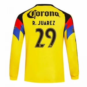 Club América R. JUAREZ #29 Fußballtrikot 2025-26 Heimtrikot Herren Langarm