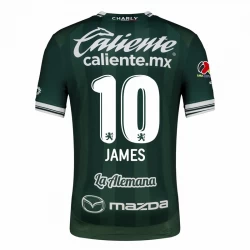 Club Leon James Rodríguez #10 Fußballtrikot 2025-26 Heimtrikot Herren