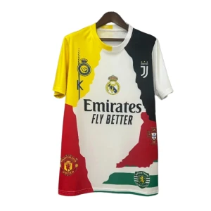 Club Mixed Cristiano Ronaldo #7 Fußballtrikot 2025-26 Heimtrikot Herren