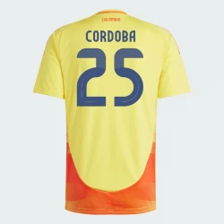 Cordoba #25 Kolumbien Fußballtrikots Copa America 2024 Heimtrikot Herren