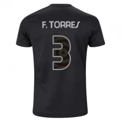Corinthians Fußballtrikot 2024-25 F.Torres #3 Auswärtstrikot Herren