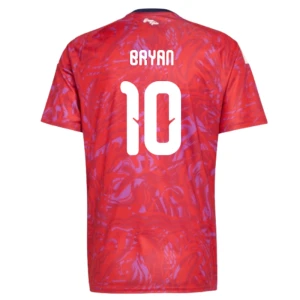 Costa Rica Bryan #10 Fußballtrikot 2026 Heimtrikot Herren