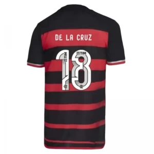 CR Flamengo De La Cruz #18 Fußballtrikot 2024-25 Heimtrikot Herren