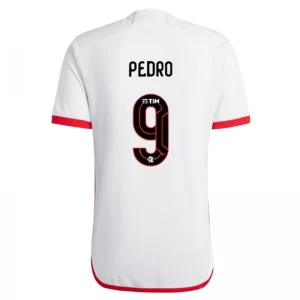 CR Flamengo Fußballtrikot 2024-25 Pedro #9 Auswärtstrikot Herren
