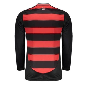 CR Flamengo Fußballtrikot 2025-26 Heimtrikot Herren Langarm